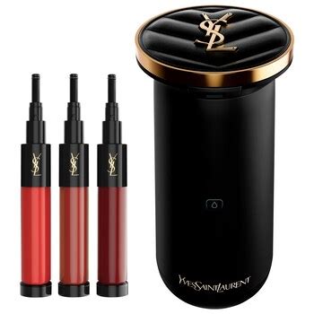 impressora de batom yves saint laurent|ROUGE SUR MESURE CUSTOM LIP COLOR .